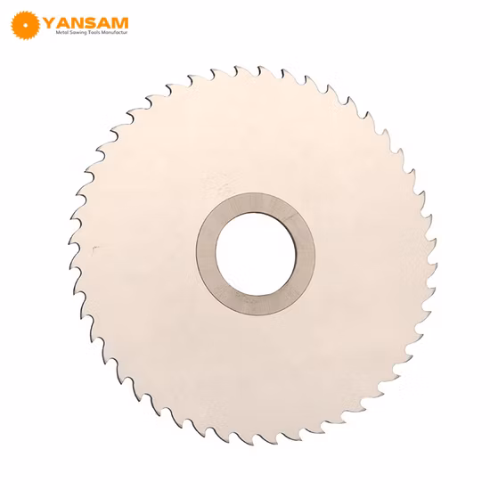 Kreissägeblatt, Metallsägeblatt, Hartmetall-Schlitzsägeblatt für Aluminium, glatt und gratfrei